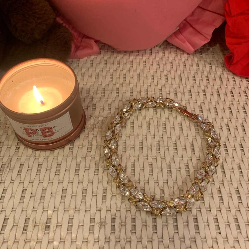 crystal choker necklace